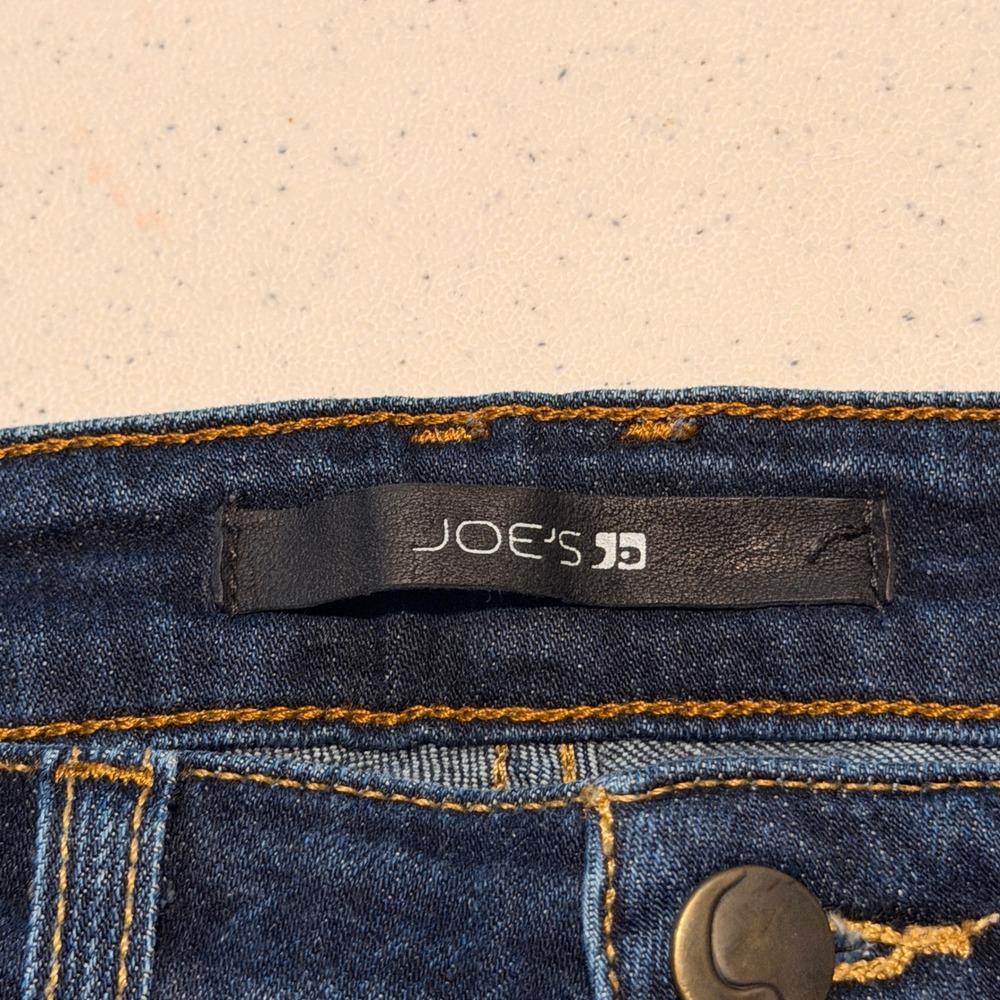 Joe's Jeans Skinny 26 Dark Wash Blue Mid Rise Denim Classic Casual Timeless - Picture 11 of 11